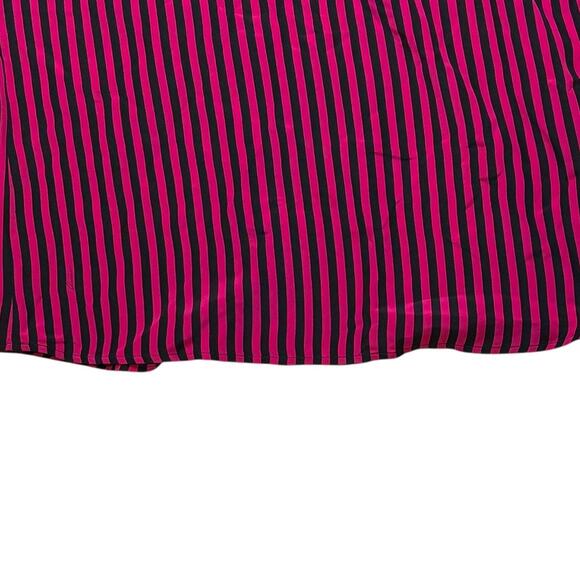 Vintage Gucci Silk Button Down Shirt - U.S. 6 - Pink/Black Stripe - Like New - Picture 15 of 15